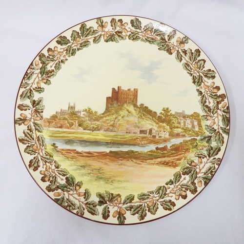 Royal Doulton Rochester Castle D5686 hanging plate - 39 cm x 39 cm