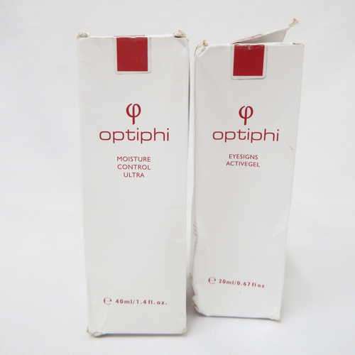 Optiphi Moisture Control Ultra & Eyesigns Active gel - New over R2000 - Expired but unused