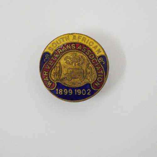 Boer War 1899 - 1902 South African War Veteran Association button badge