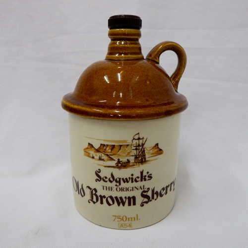Sedgwick's Old Brown Sherry 750ml (A54) jug - Oude Kaap Stoneware