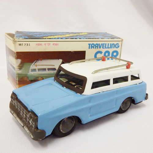 Travelling car in original box - Friction - MF731 - Made in China