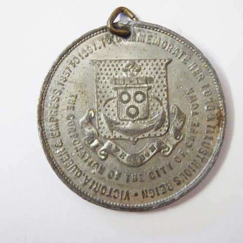 Victoria Regina Commemorative medal for City of Cape Town
