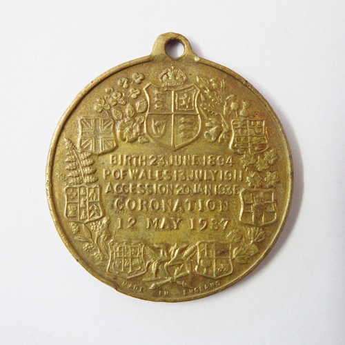 Edward VIII 12 May 1937 Coronation medal