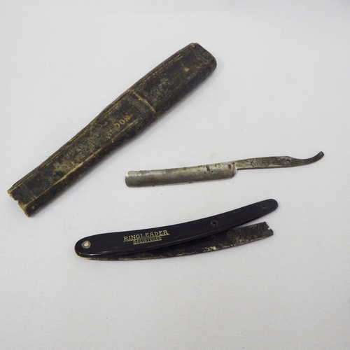 Kropp cut throat razor - Loose pieces
