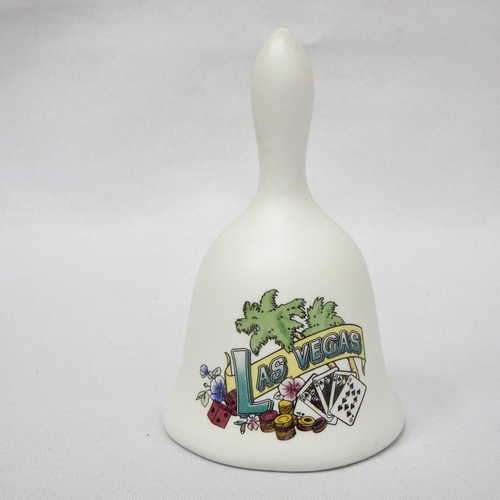 Las Vegas souvenir porcelain bell