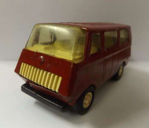 Vintage Tonka mini bus - Red pressed steel