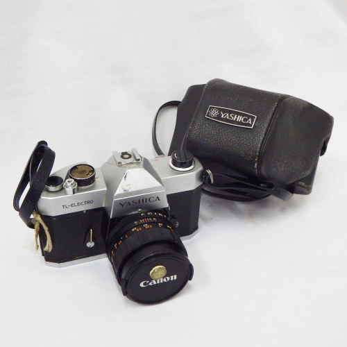 Vintage Yashica TL - Electro 35mm camera - Not tested