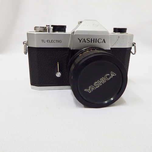Vintage Yashica TL-Electro 35mm camera with 1:1.9 50mm Yashinion-DS lens
