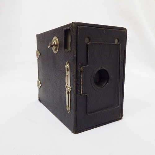 Vintage Ensign 2 1/2 black box camera
