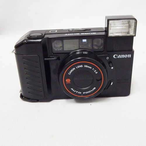 Vintage Canon AF 35  Sure shot Canon lens 38 mm 1:2.8, 35 mm film camera