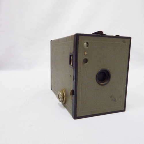 Vintage grey Kodak No. 2 Brownie model F Box camera