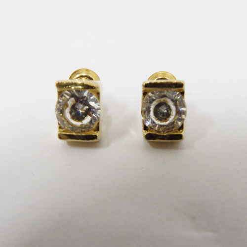 Gold colored earrings - Costume Jewellery