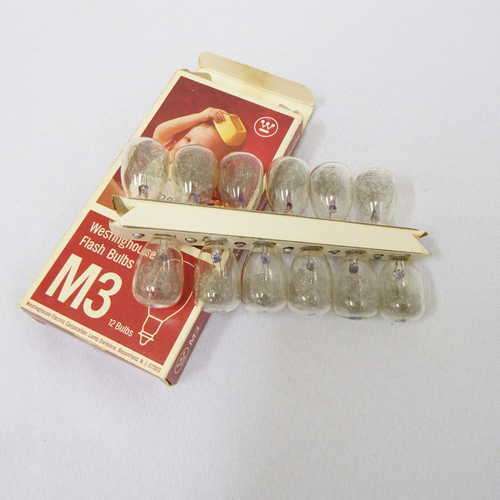 Westinghouse flash bulbs M3 - Full set of 12 bulbs