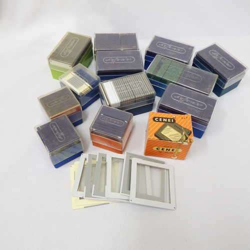 Lot of over 400 slide frames - unused