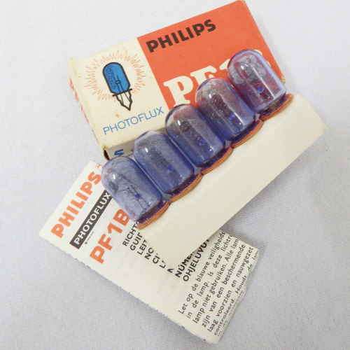 Philips Photoflux PF1B 5 flash bulbs - unused