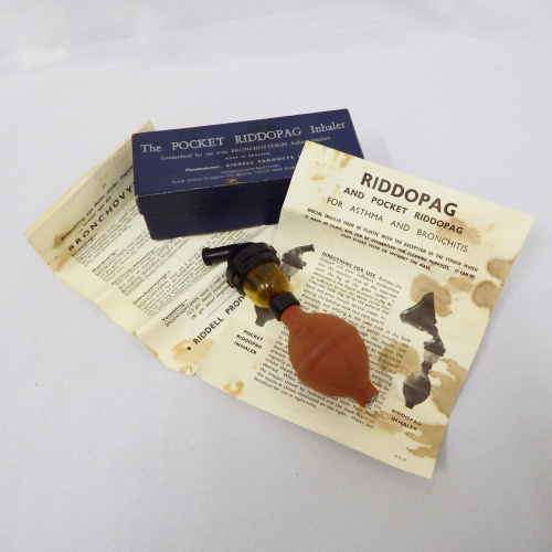 The Pocket Riddopag Inhaler - Vintage - Boxed plus instructions