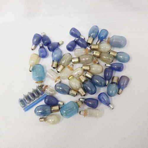 Lot of 45 different size flash bulbs - unused