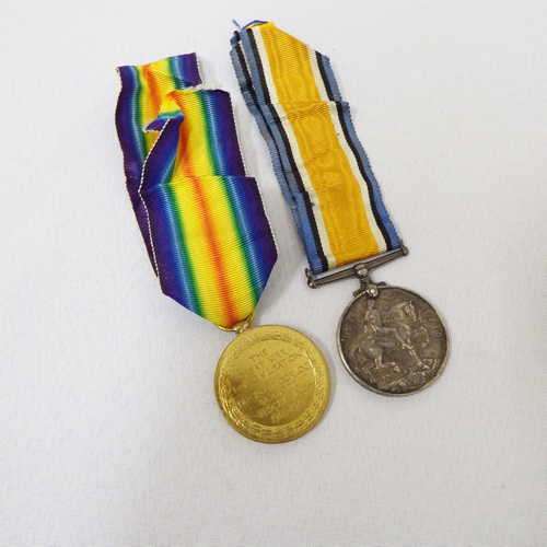 Pair of WW1 medals issued to Burger CJ van der Berg 10th South African Infantry