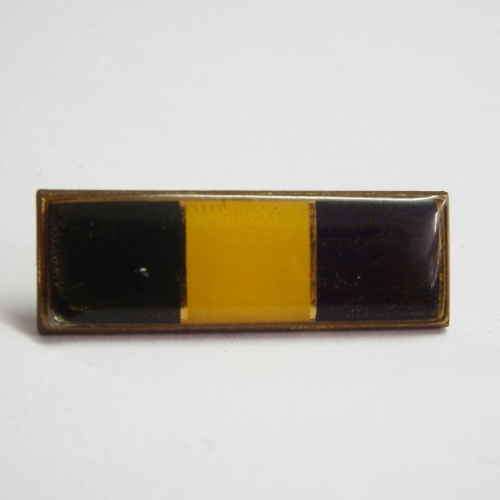 S.A. Infantry Corps beret bar - Second type - black / yellow / green