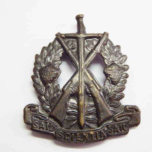 WW2 S.A. Instructional Corps cap badge