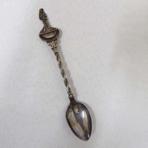 Johnny Reb confederate volunteer souvenir spoon