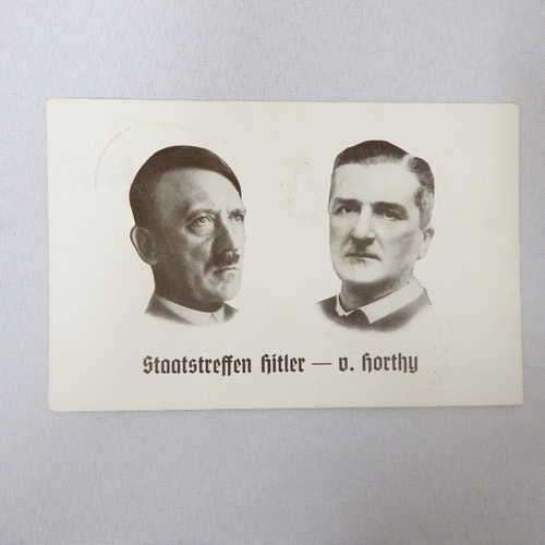 1938 Hitler meeting Miklos Hortly with KIEL and NÜRNBERG cancels