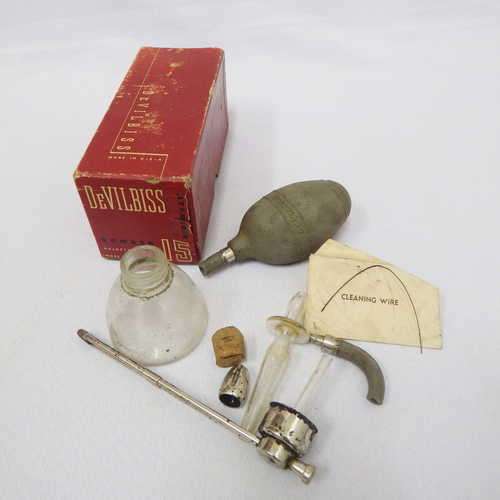 Devilbiss Atomizer no. 15 - Adjustable tip - Nose and throat - Made in U.S.A.