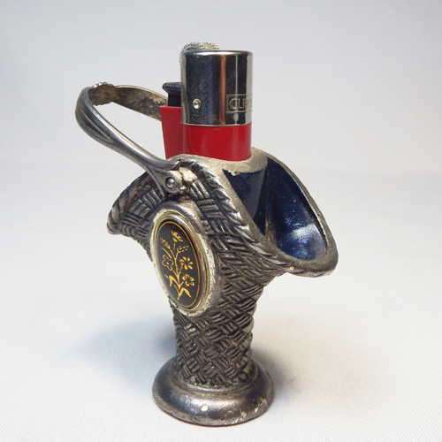 Flower Basket shaped clipper holder - Includes red clipper