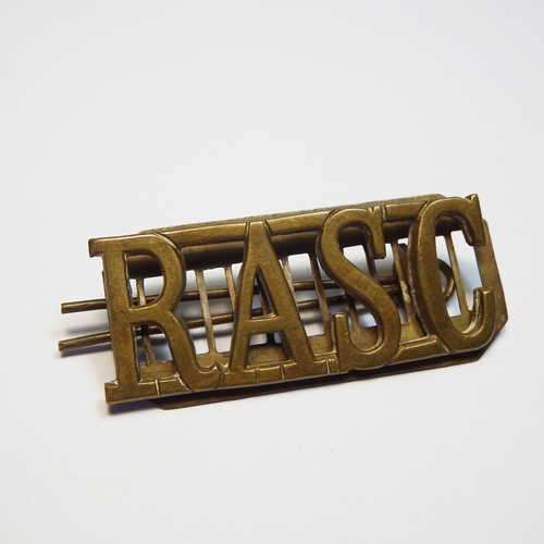 Royal Army service corps shoulder title