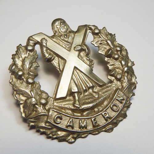 Cameron Highlanders cap badge