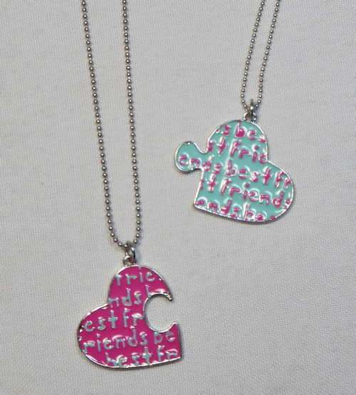 Curfew Girl Best Friends necklace set