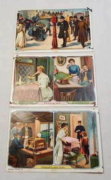 Set of 3 Elfenbein Seife ( Ivory Soap ) Cards - Series 5494 Number 1 to 3