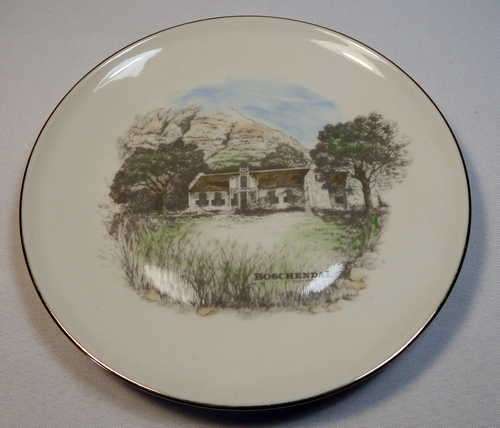 Constantia Fine China Boschendal side plate