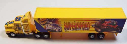 Supersport championship truck and trailer