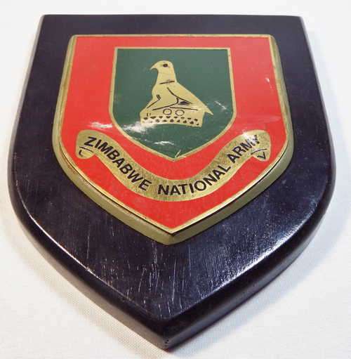 Zimbabwe National Army wall plaque