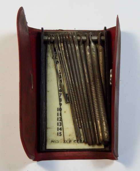 Vintage BOC Nozzle cleaning tools in pouch