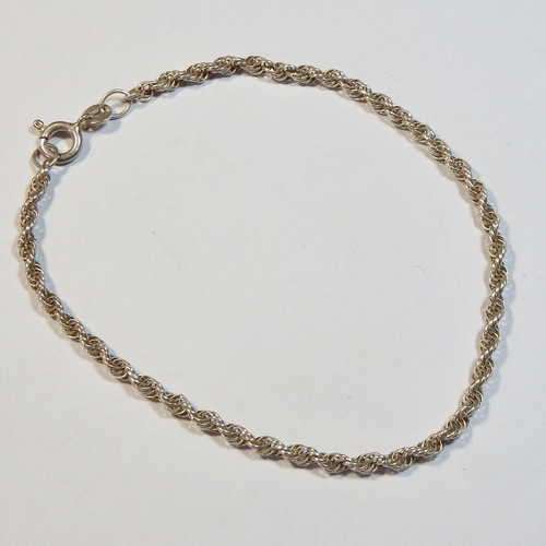 Vintage sterling silver bracelet - Weighs 2,0 grams
