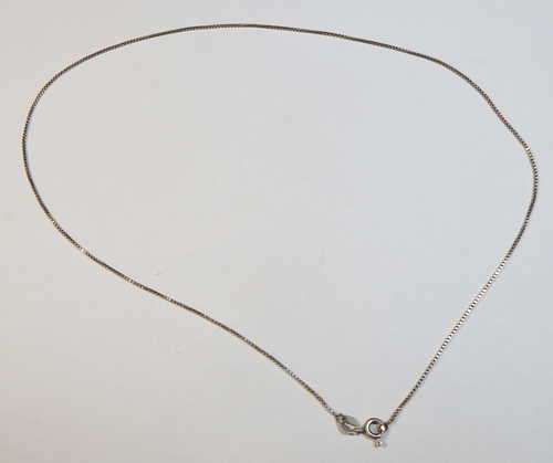 Sterling silver necklace - Weighs 1,7 grams