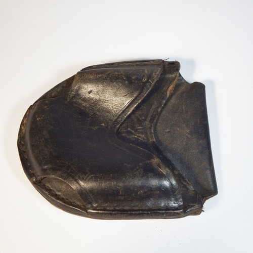 Vintage leather handcuff pouch