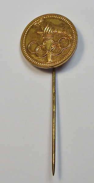 Vintage Springbok olympic pin brooch