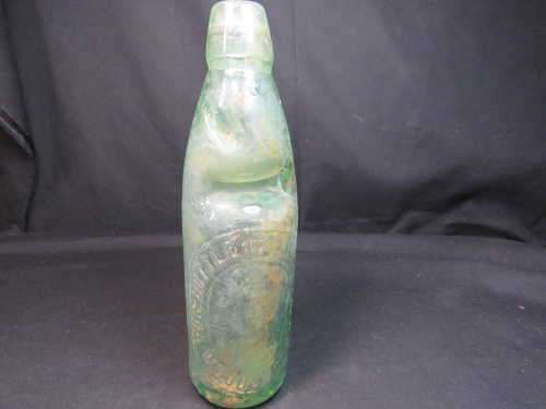 Antique R of Rosen and Co. Woodstock soda water bottle