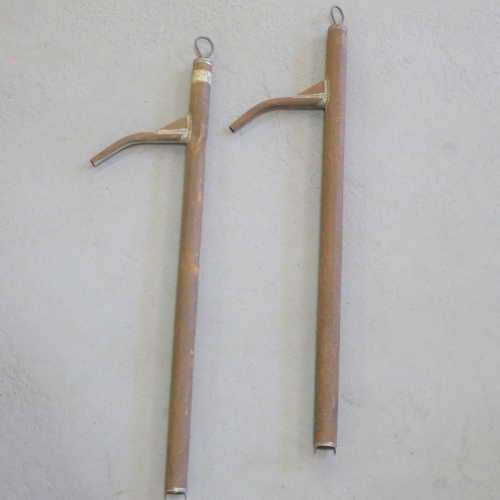 Pair of antique hand pumps