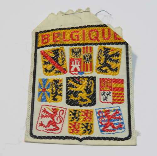 Vintage 1970`s Belgium Belgique cloth patch
