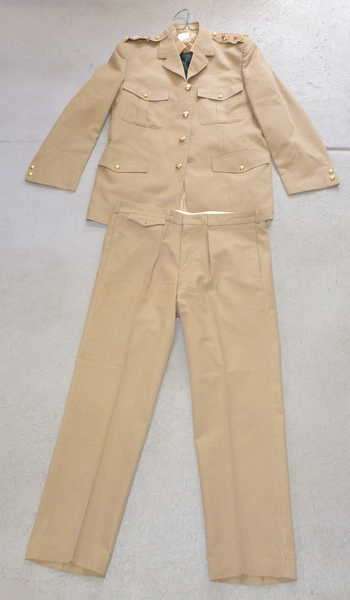 Old SA Prison Service Brigadier Uniform - Jacket, shirt, tie, trousers