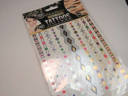 Metallic tattoos - Glamour connection