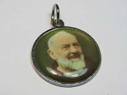 Padre Pio Prega per Noi pendant/medallion
