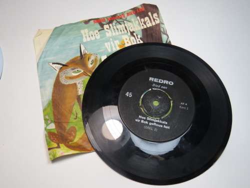 `Hoe slimjakkkels vir bok geflous het` 45 LP - Light wear - By Redro Vissmeer