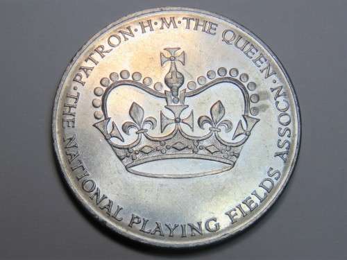Coronation Souvenir Medal - Patron H.M. The Queen - The National Playing Fields Association