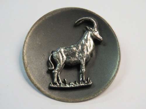 Vintage SIMBA brooch with Sable antelope - Factory in Pretoria 1950's to 1970's