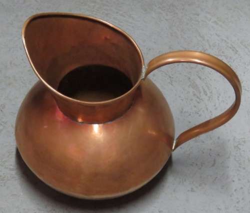 Antique De Klerk copper water jug